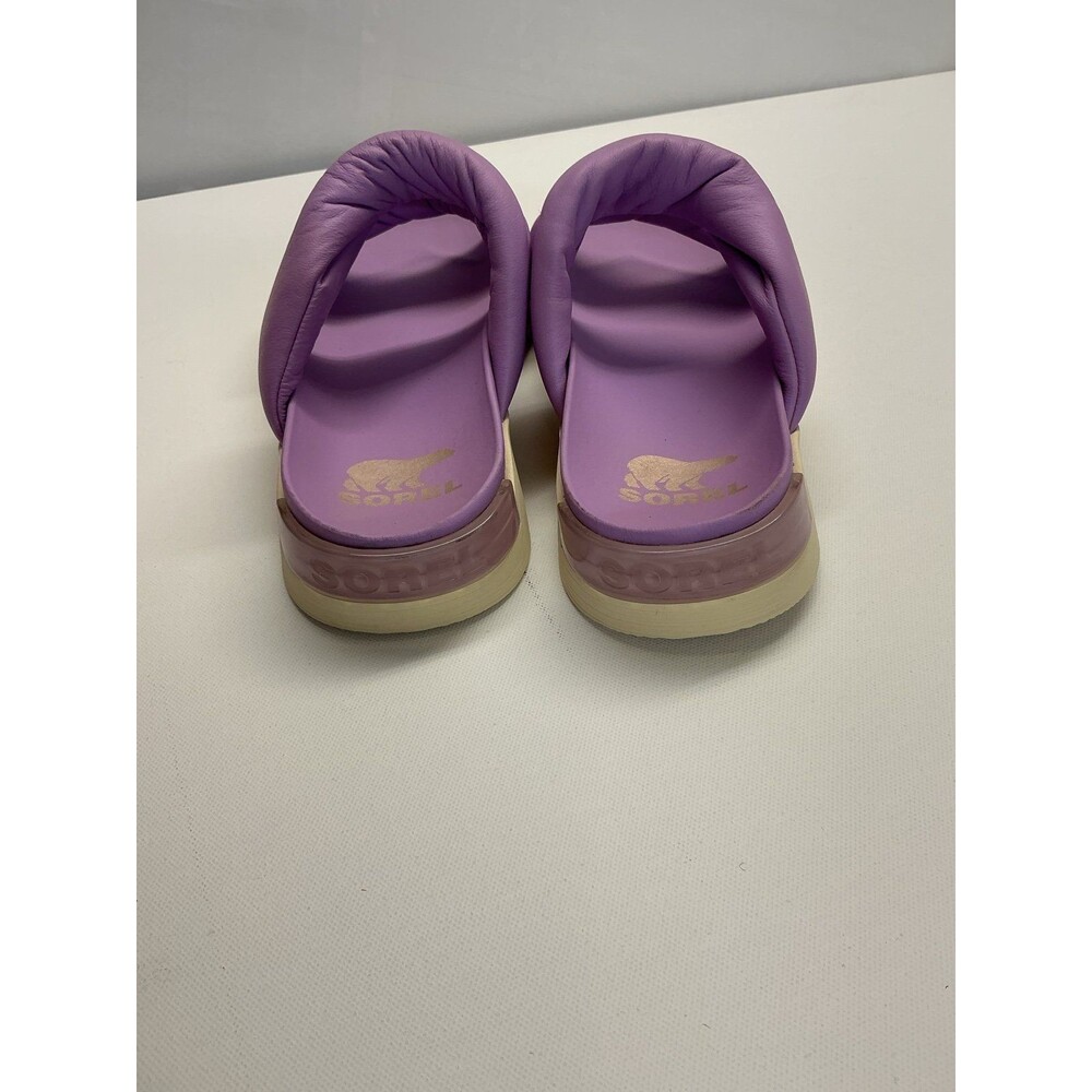 SOREL Women's Purple Twisted Strap Slide Sandals - Picture 7 of 8